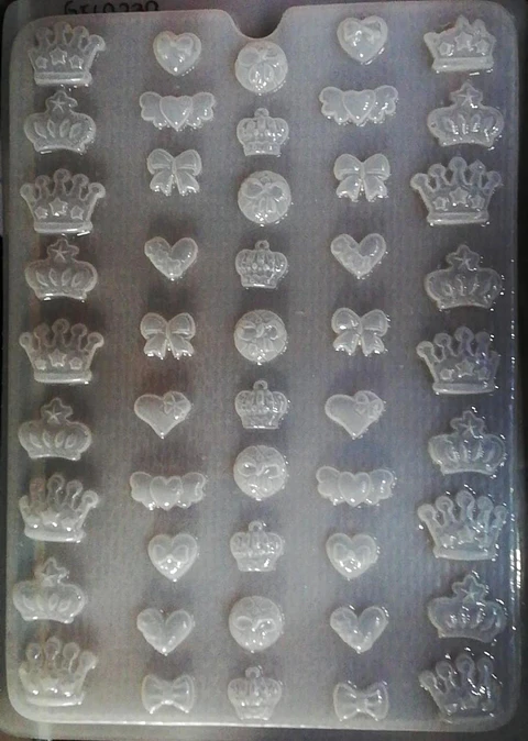  Molde para gelatina chico mo?itos y coronas