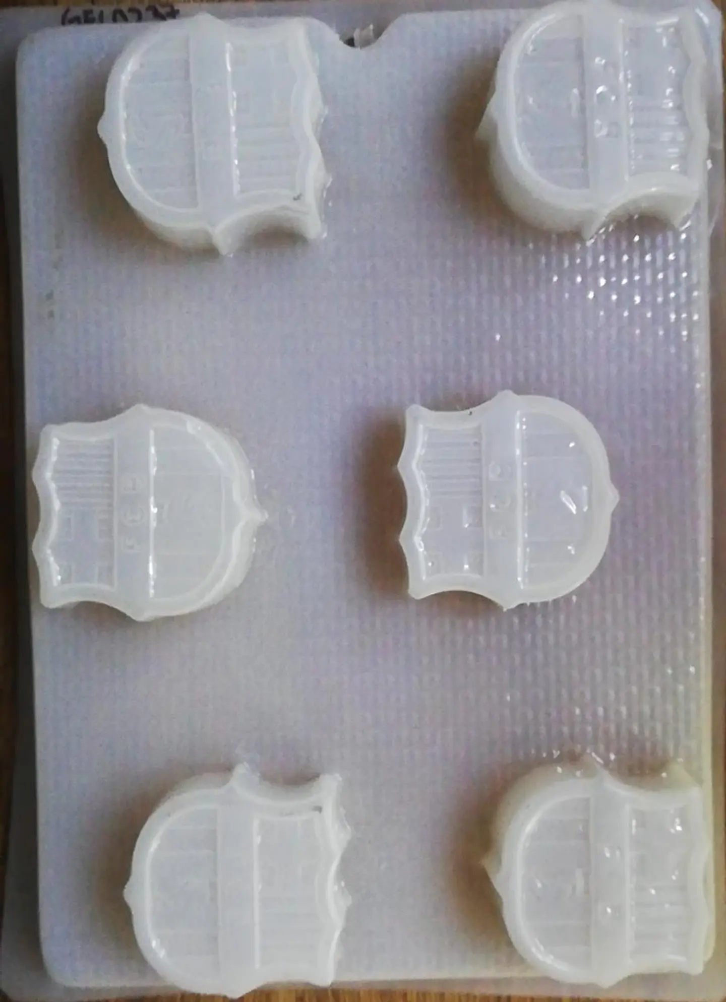  Molde para gelatina chico escudo Barcelona 1