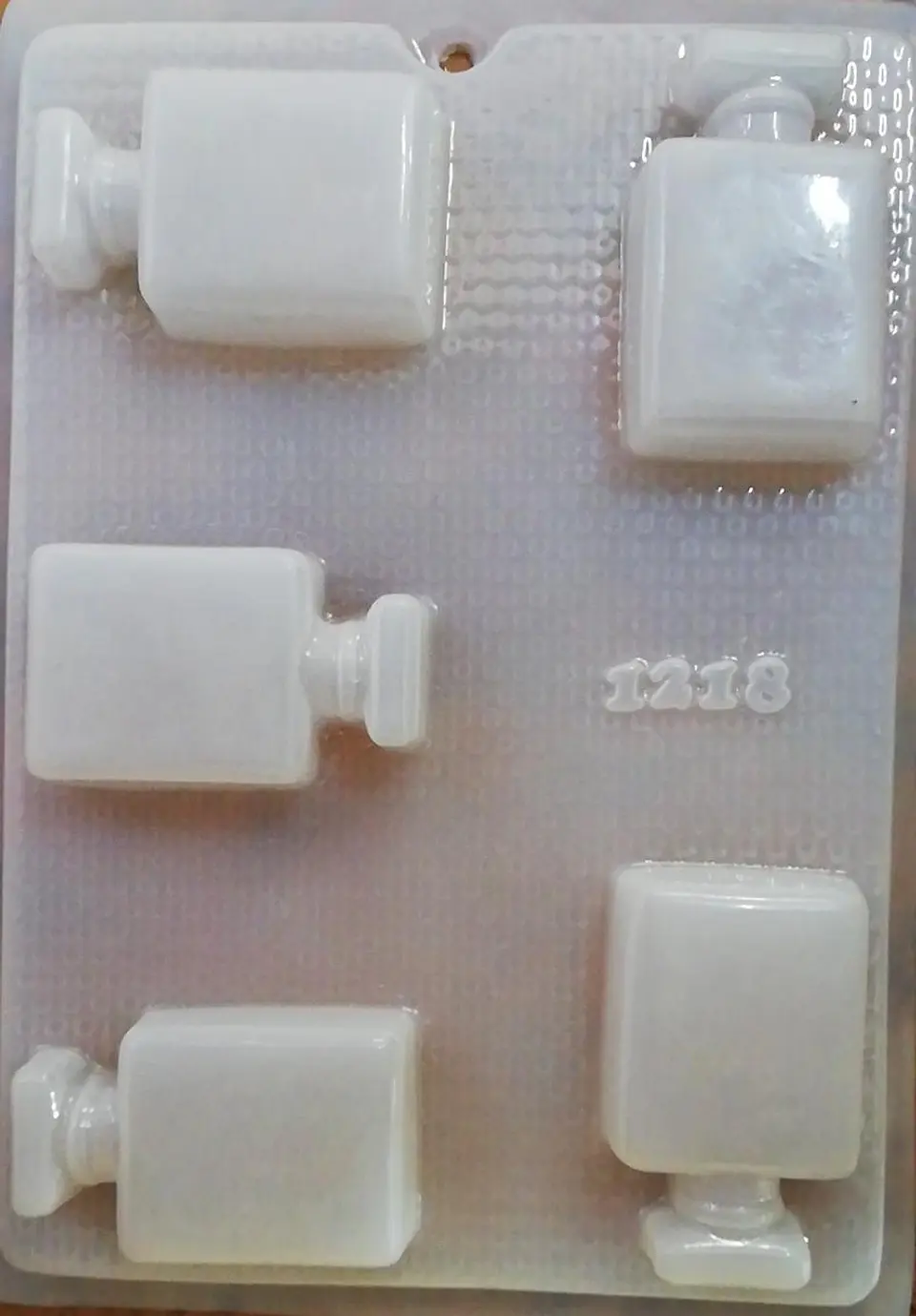  Molde para gelatina chico perfumes 5 cav. #1218 1