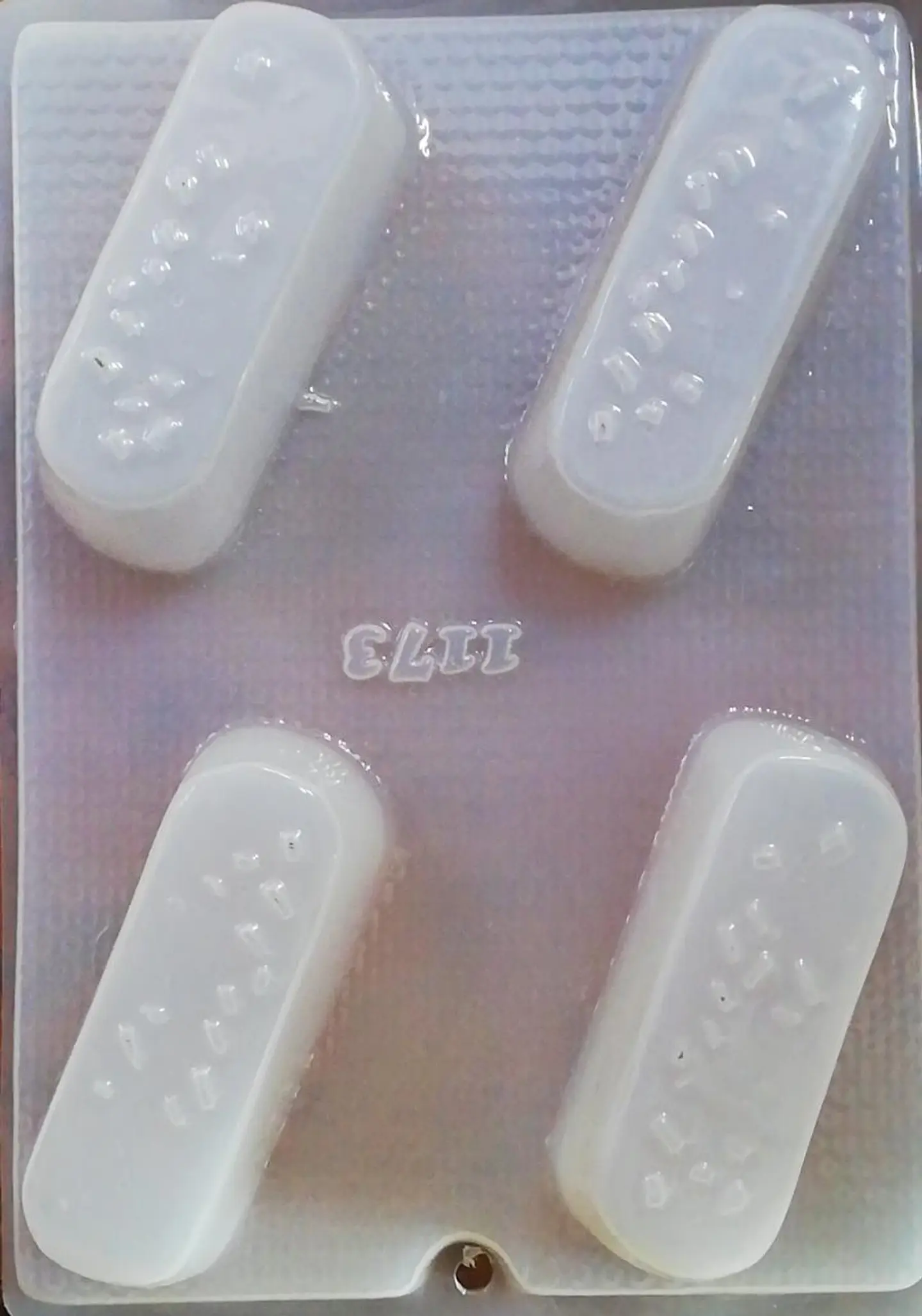  Molde para gelatina chico gansitos 4 cav. 1