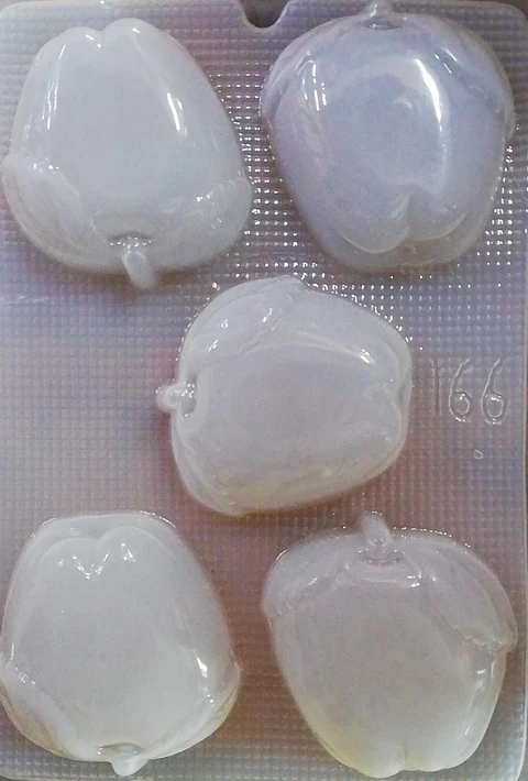  Molde para gelatina chico manzanas 5 cav.