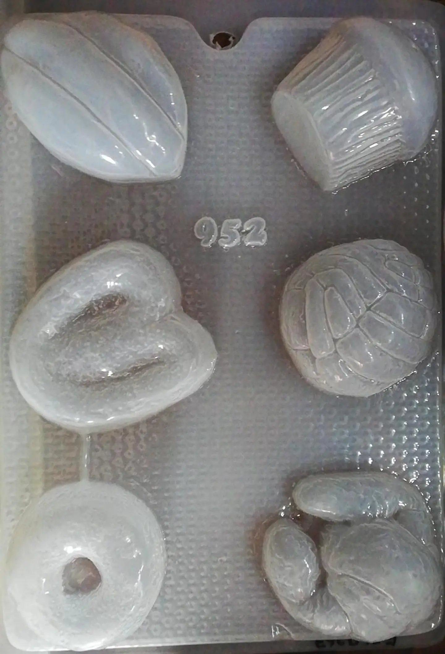 Molde para gelatina chico pan de dulce 1