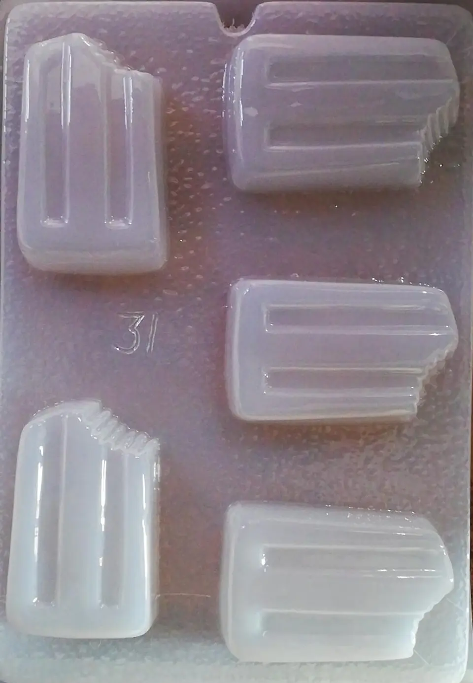  Molde para gelatina chico paleta mordida 1