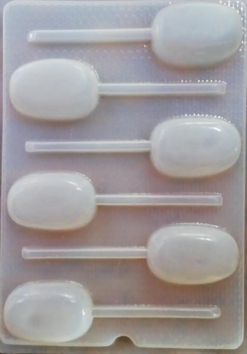  Molde para gelatina chico paleta magnum mini 6 cav. 1