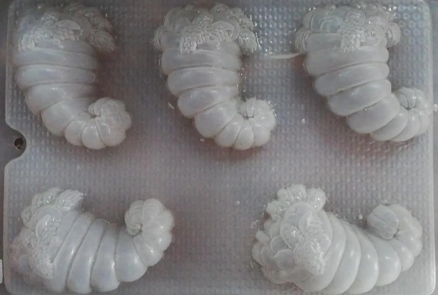  Molde para gelatina chico camarones 5cav. 1