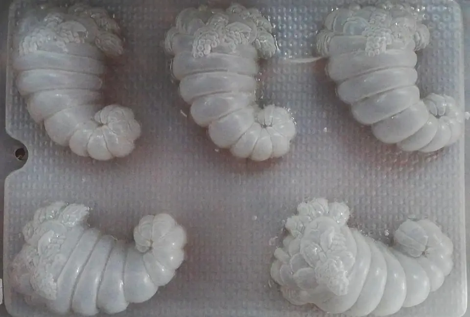 Molde para gelatina chico camarones 5cav. 1