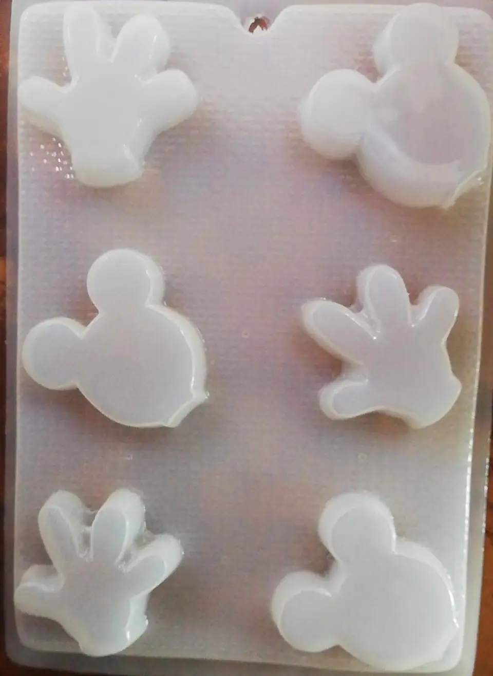  Molde para gelatina chico Mickey guane y carita 1