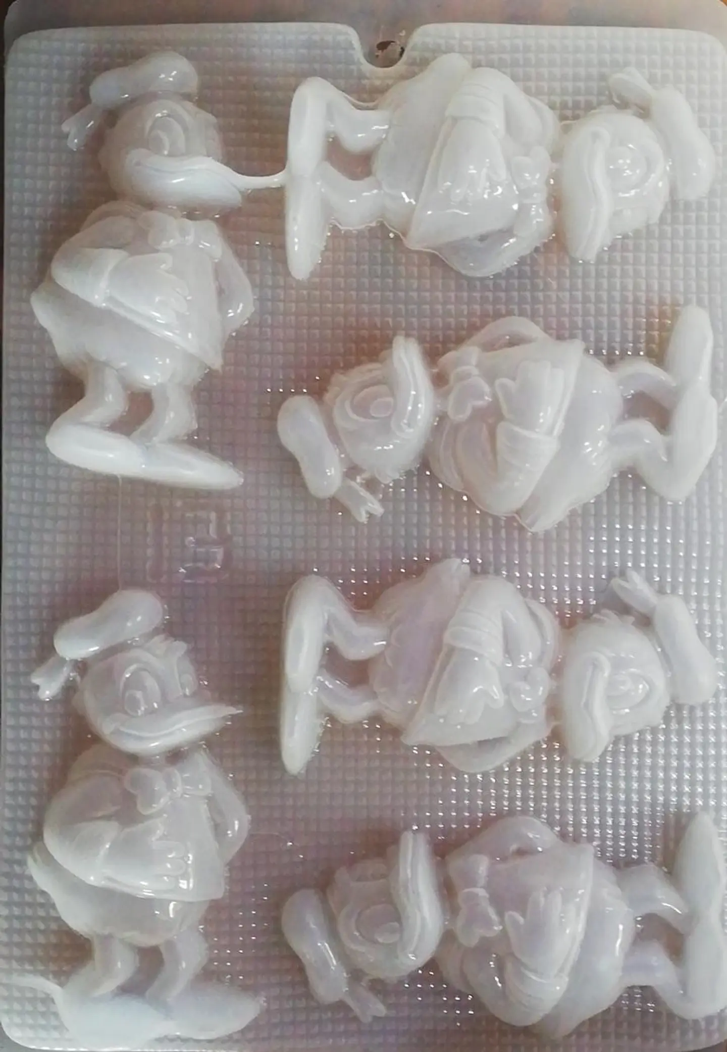  Molde para gelatina chico Donald 6 cav. #13 1