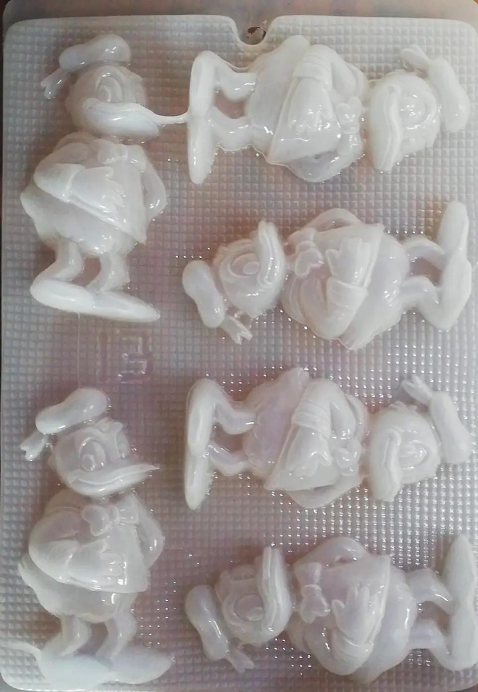  Molde para gelatina chico Donald 6 cav. #13 1