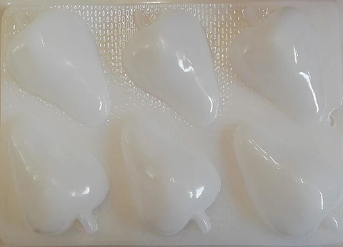  Molde para gelatina chico chiles poblanos