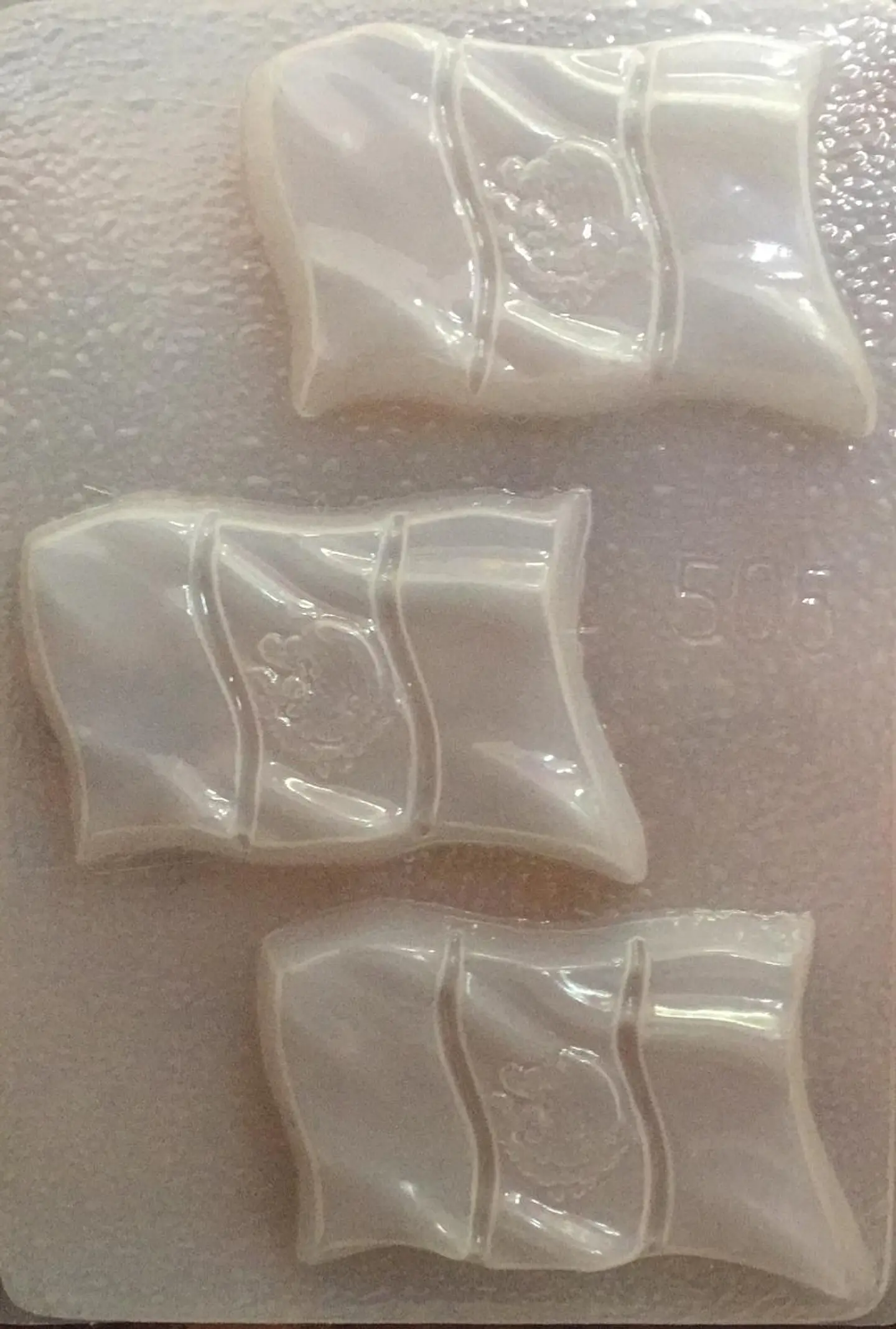  Molde para gelatina chico banderas de Mexico 1