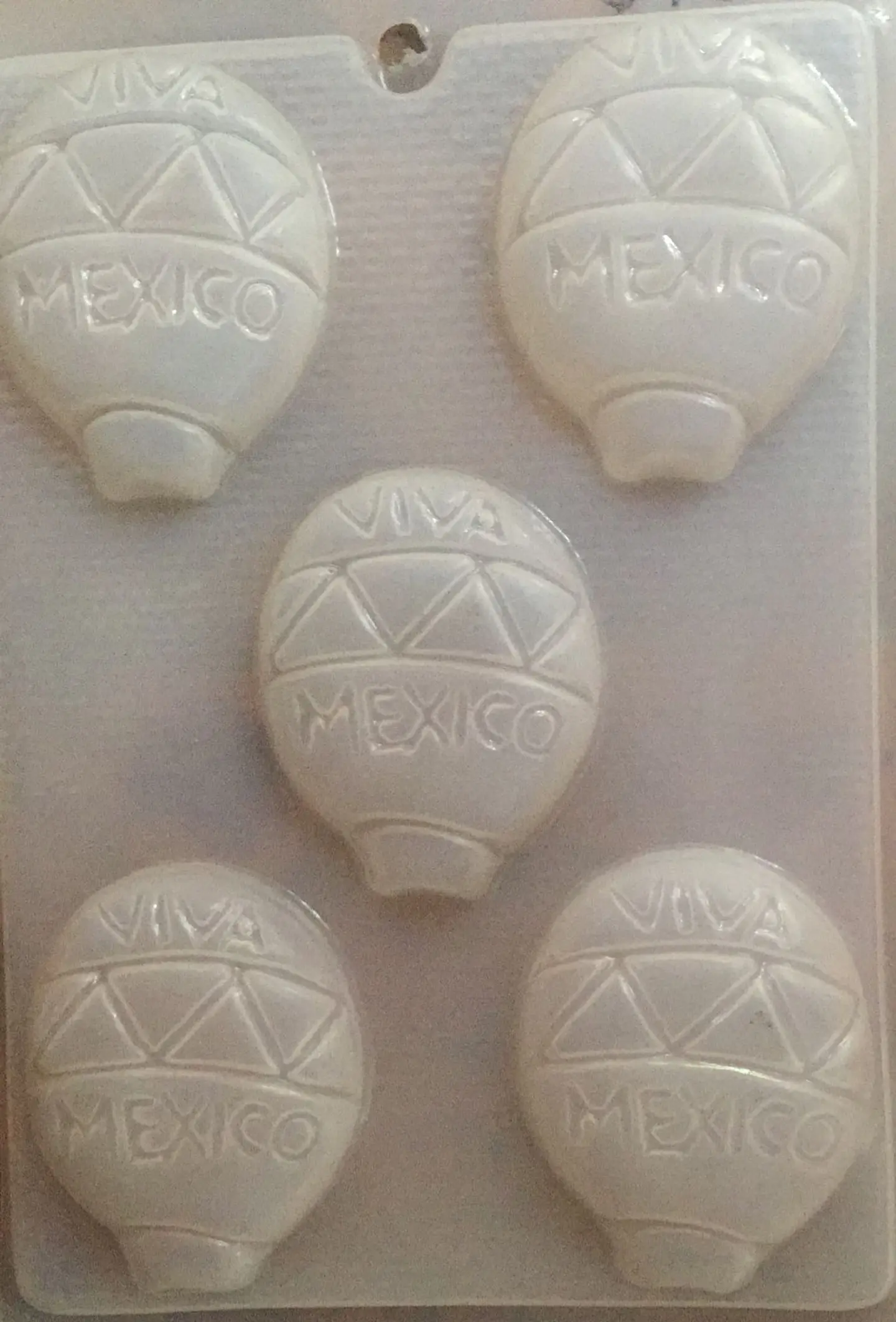  Molde para gelatina chico globo aerostatico Mexico 1