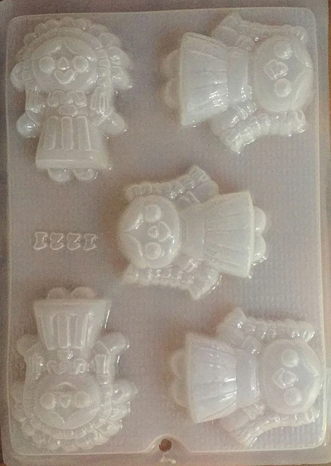  Molde para gelatina chico Marias #1221