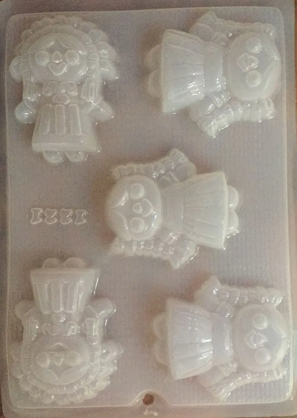  Molde para gelatina chico Marias #1221 1