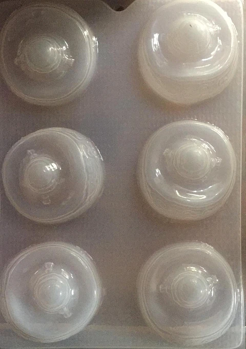  Molde para gelatina chico sombreros