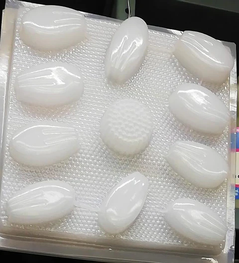  Molde para gelatina mediano flor desarmada