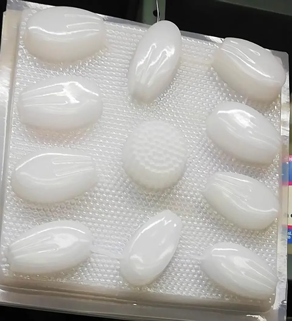  Molde para gelatina mediano flor desarmada 1