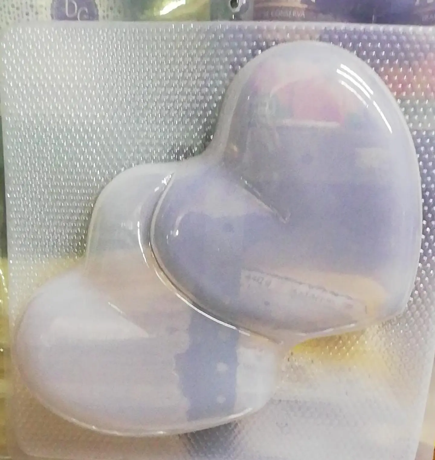  Molde para gelatina mediano corazon doble 1