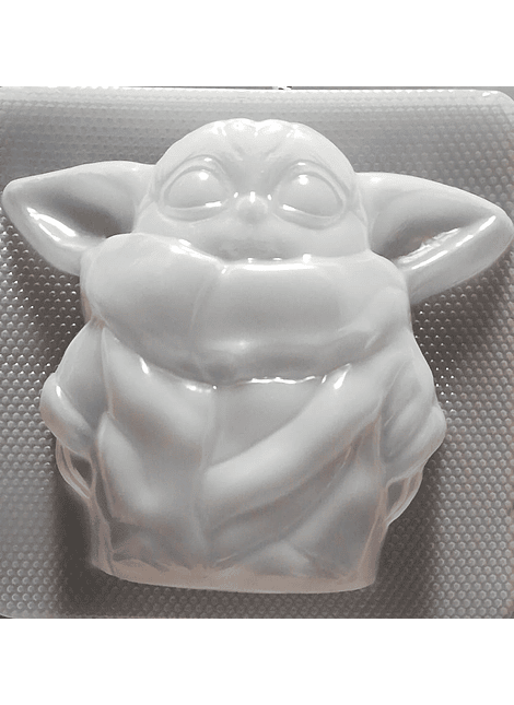 Molde para gelatina mediano Baby Yoda