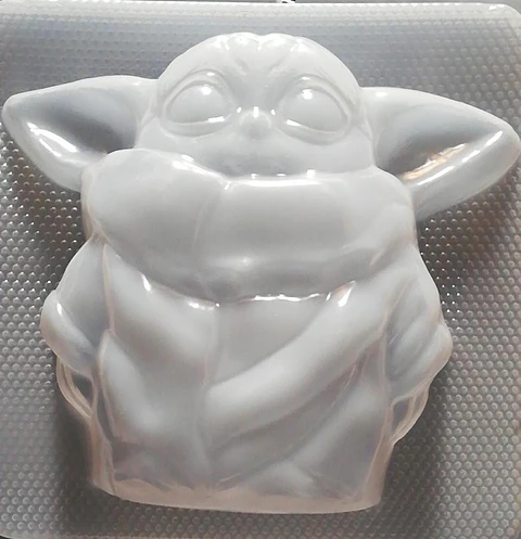  Molde para gelatina mediano Baby Yoda