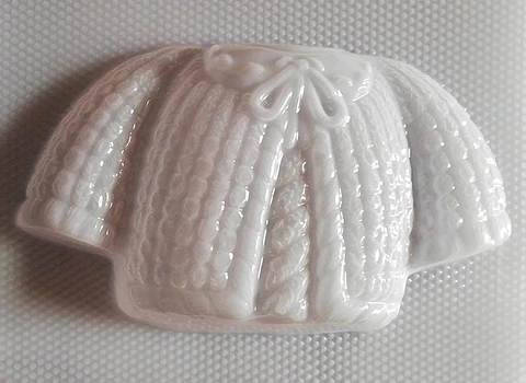  Molde para gelatina jumbo baby shower sueter tejido J-11