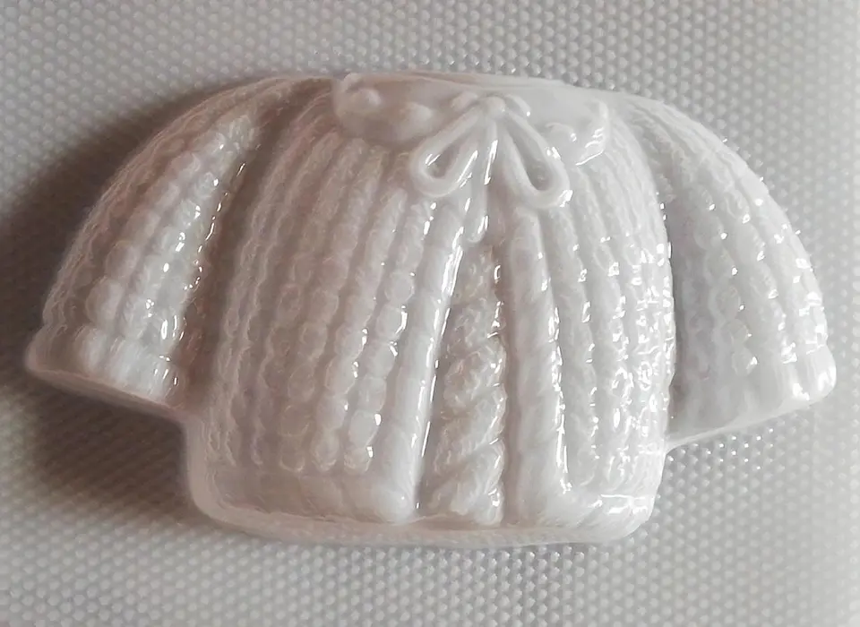  Molde para gelatina jumbo baby shower sueter tejido J-11 1