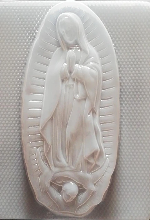  Molde para gelatina jumbo Virgen de Guadalupe J-44