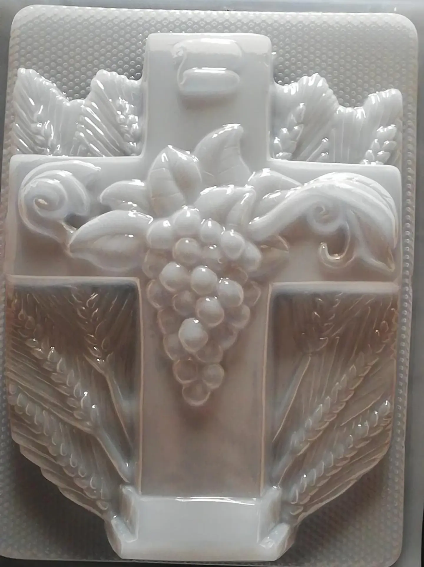  Molde para gelatina jumbo cruz con uvas J-43 1