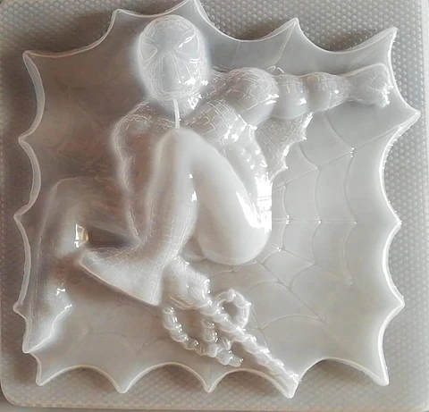  Molde para gelatina jumbo spider man J-68