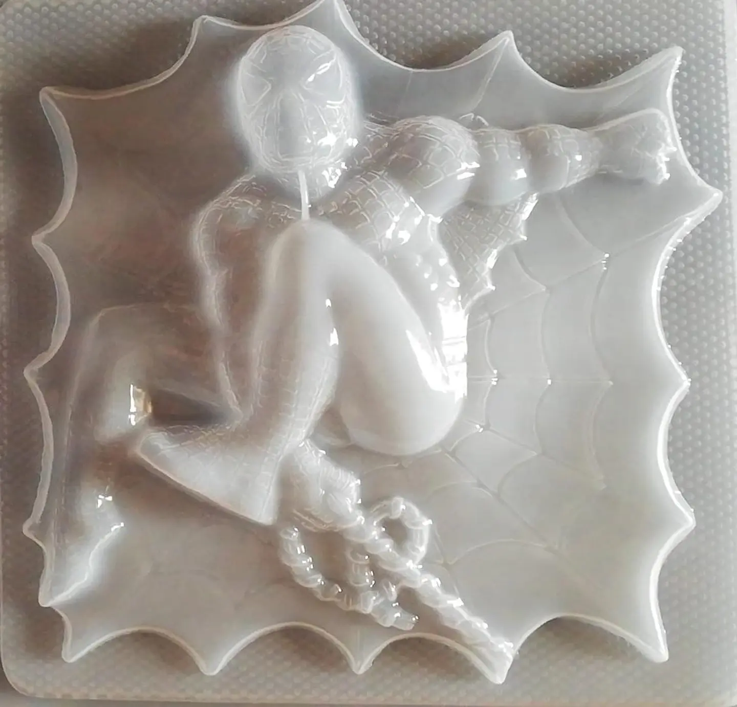  Molde para gelatina jumbo spider man J-68 1