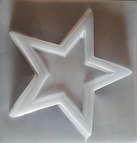  Molde para gelatina jumbo estrella J-64