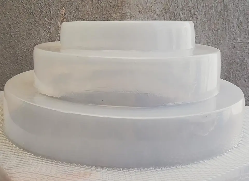 Molde para gelatina jumbo piramide circular J-92 1