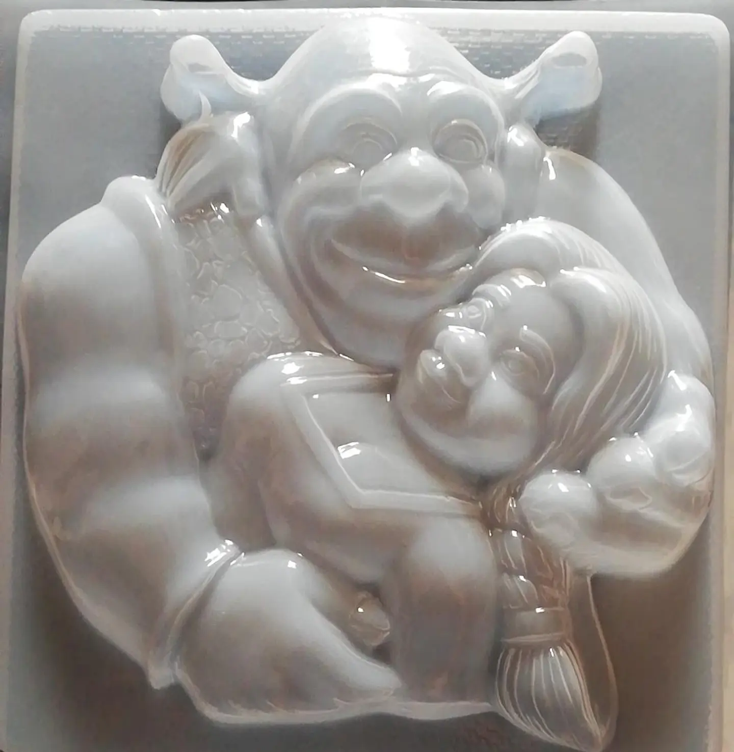  Molde para gelatina jumbo shrek J-84 1