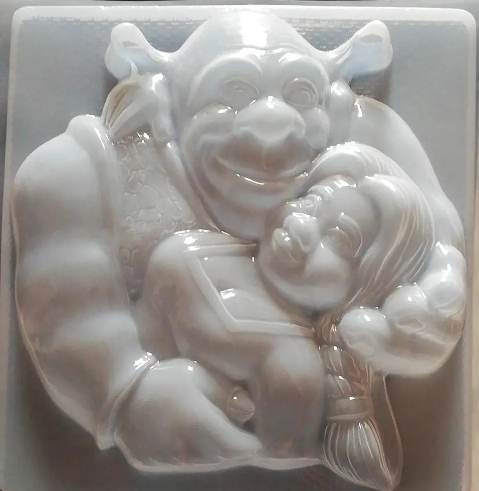  Molde para gelatina jumbo shrek J-84 1