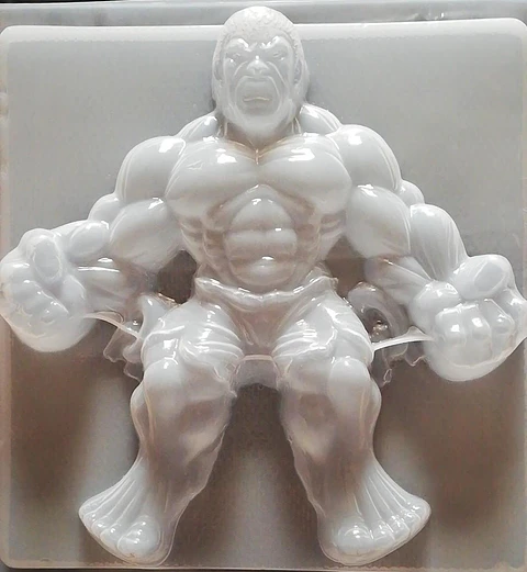  Molde para gelatina jumbo Hulk J-80