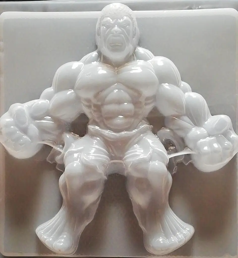  Molde para gelatina jumbo Hulk J-80 1