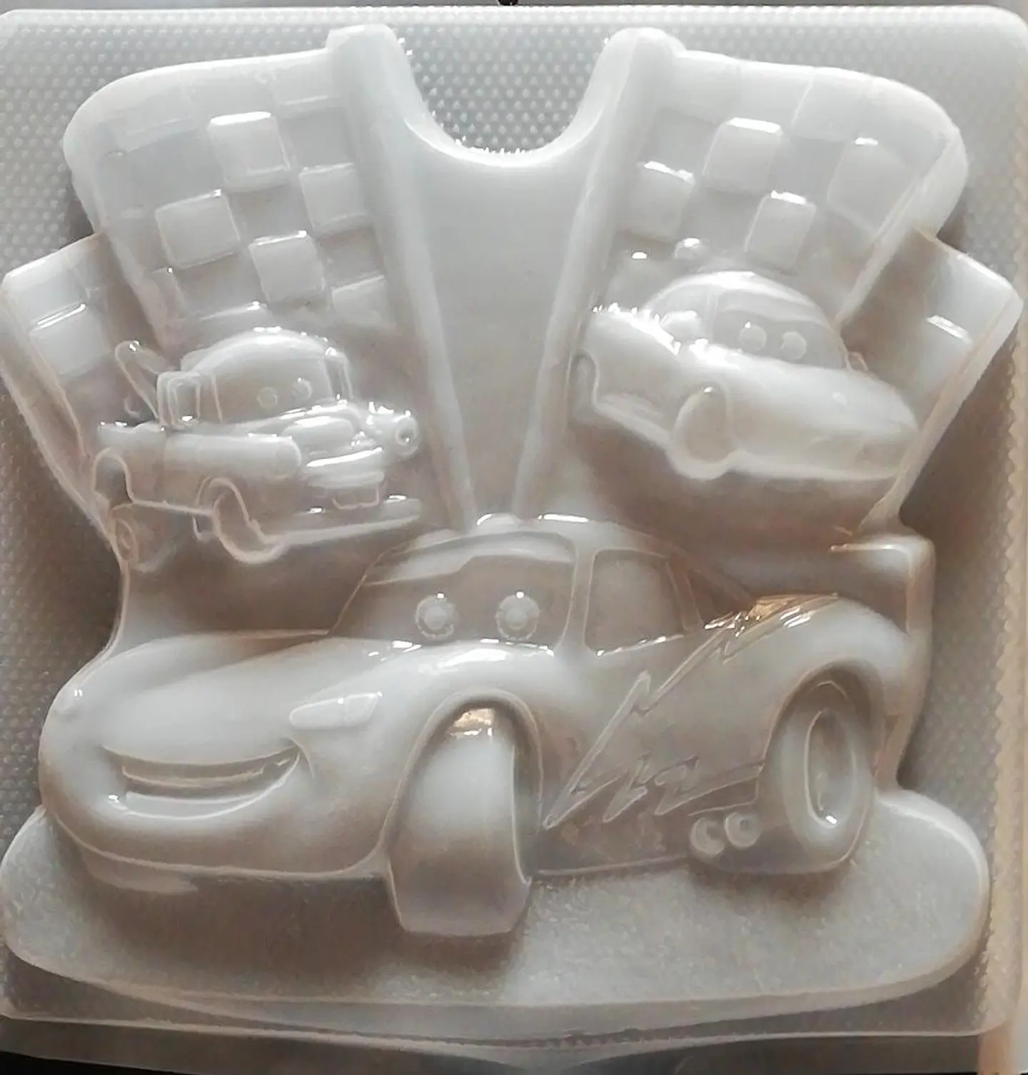  Molde para gelatina jumbo cars J-115 1