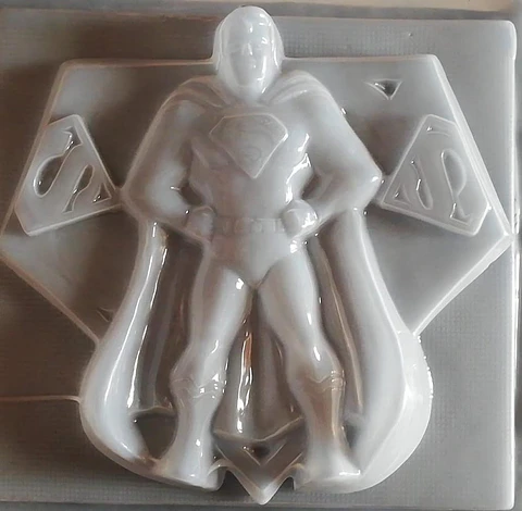  Molde para gelatina jumbo Superman J-113