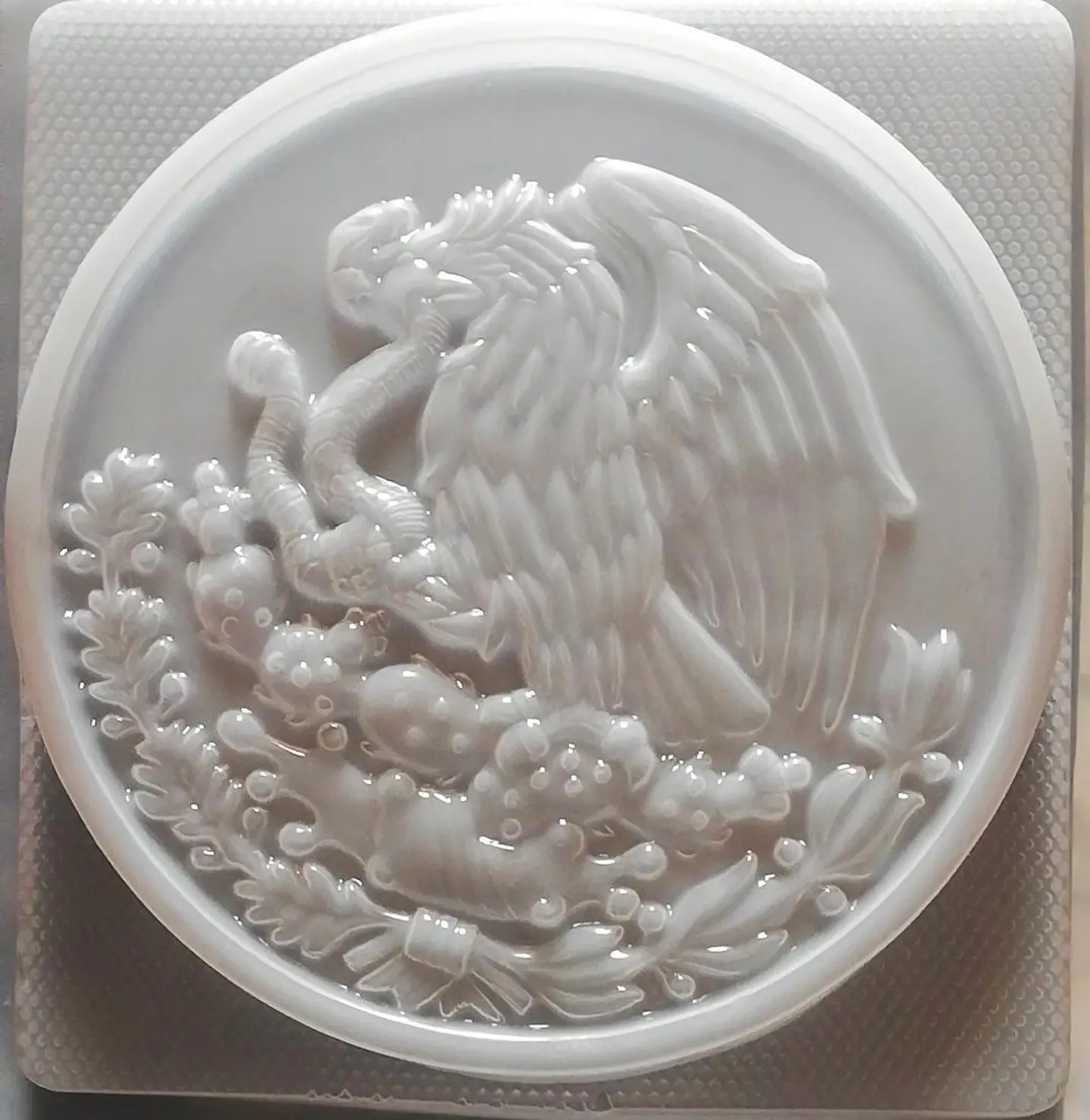  Molde para gelatina jumbo escudo Mexico J-110 1
