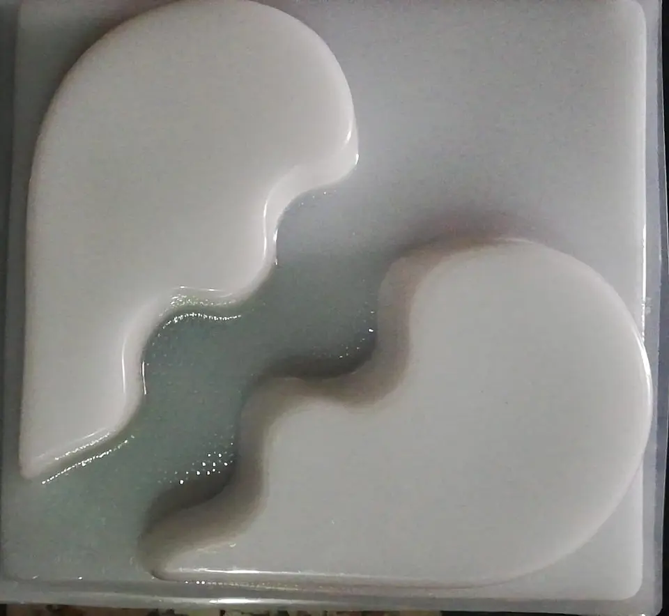  Molde para gelatina jumbo corazon roto J-129 1