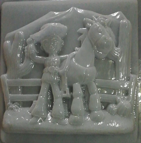  Molde para gelatina jumbo Jessy y tiro al blanco J-149