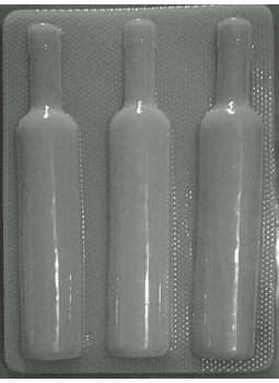 Molde para gelatina jumbo botella X3 J-152