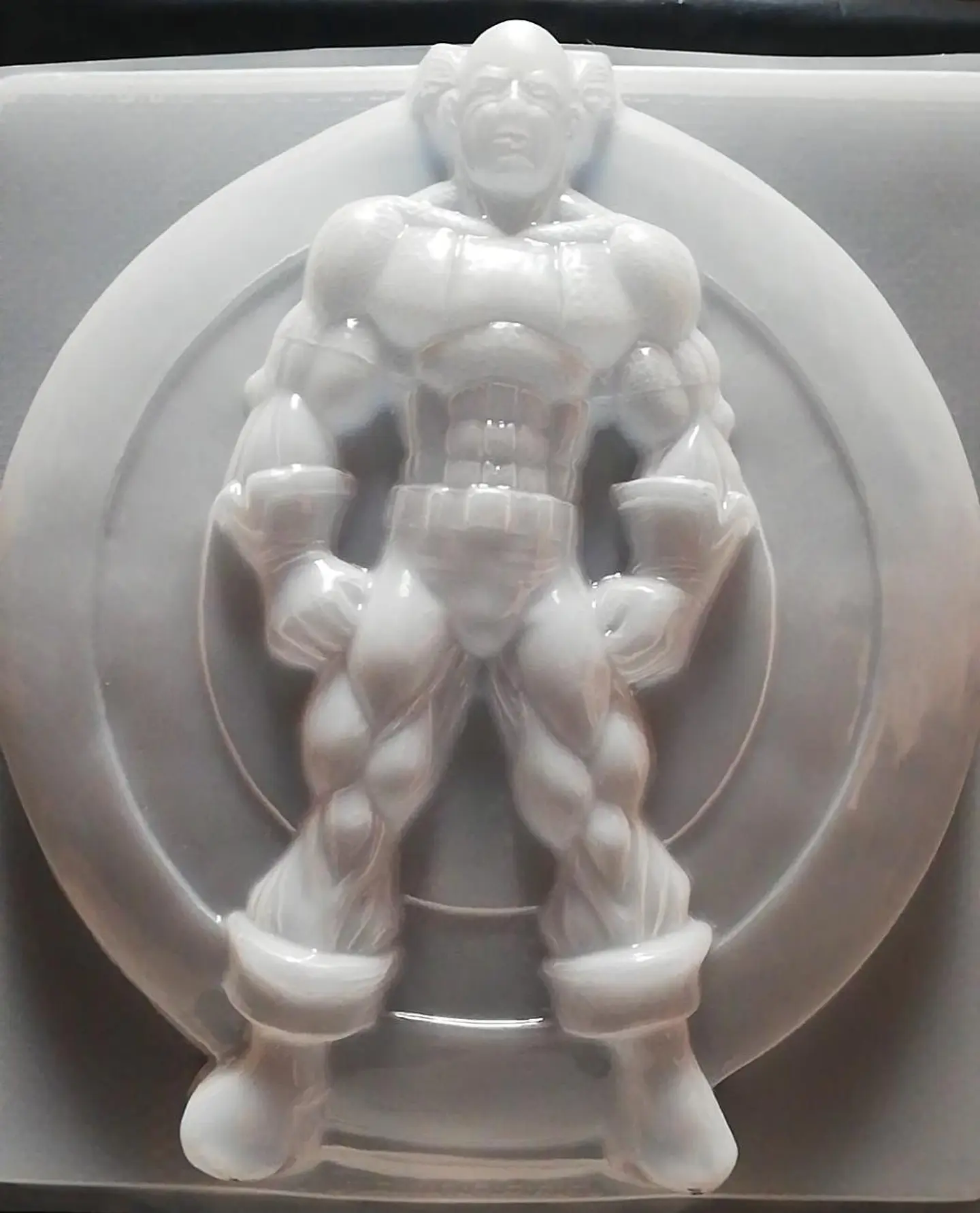  Molde para gelatina jumbo Capitan America J-164 1
