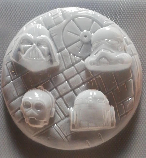  Molde para gelatina jumbo star wars J-192