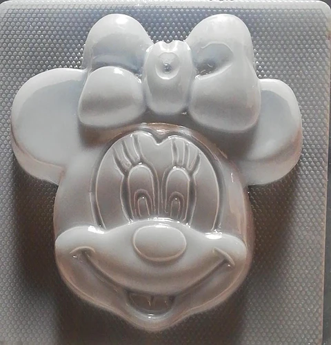  Molde para gelatina jumbo Minnie cara J-197