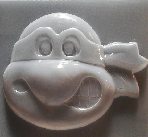  Molde para gelatina jumbo tortuga Ninja J-208
