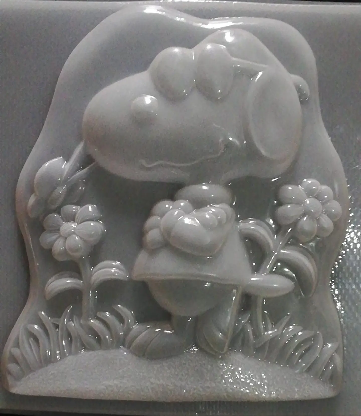  Molde para gelatina jumbo Snoopy J-225 1