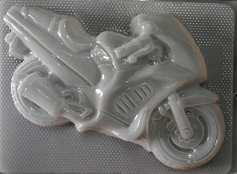  Molde para gelatina jumbo motocicleta J-224