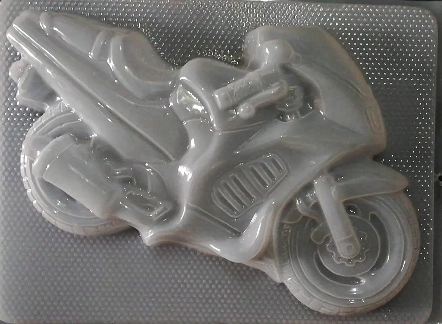  Molde para gelatina jumbo motocicleta J-224 1