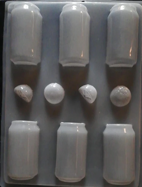  Molde para gelatina jumbo latas y limones J-221